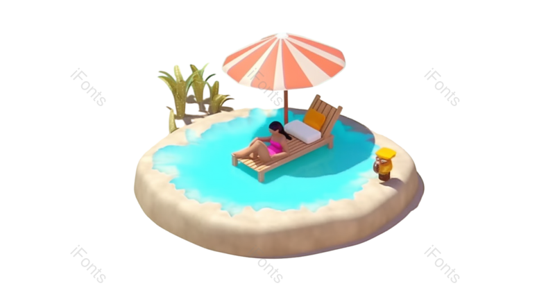 西瓜图片,幸福元素,天空PNG,夏天免抠素材